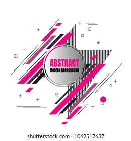 new Stylish modern abstract background banner label sticker web illustration with geometric polygonal triangular design vector