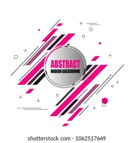 new Stylish modern abstract background banner label sticker web illustration with geometric polygonal triangular design vector
