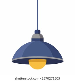 new stylish pendant light vector icon on white background