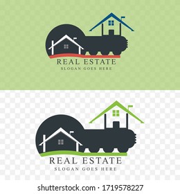 New stylish Real Estate Business Logo Template, Building, Property Development, and Construction Logo key Vector Design