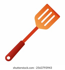 new stylish spatula vector icon on white background