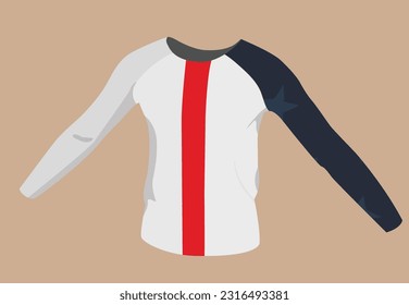 New Stylish T-Shirt 3D Design Vector