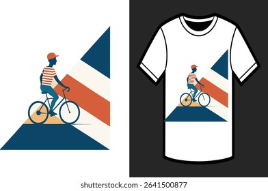 New summer retro stipe t-shirt design for all 