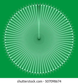 New symmetrical abstract mandala. Decorative object can be used for wallpaper, pattern fills, web pages, surface textures.