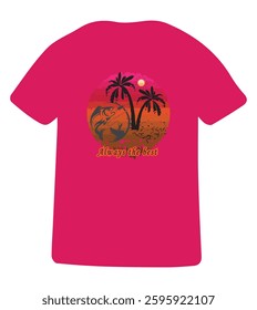  new t shart design on white background