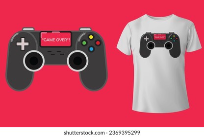 New t shirt design Gamer