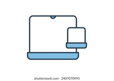 nuevo icono de pestaña. icono relacionado con la web básica y la interfaz de usuario. adecuado para sitio web, aplicación, interfaces de usuario, imprimible, etc. estilo de icono de línea plana. diseño de vector simple editable