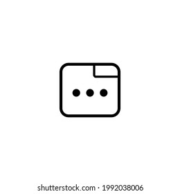 New Tab Icon Simple Vector Perfect Illustration