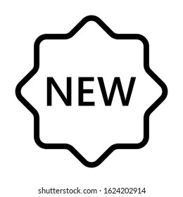 new tag for commerce icon vector