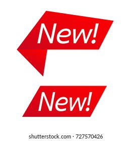 Icono de etiqueta nueva