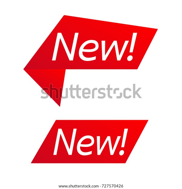 New Tag Icon Stock Vector Royalty Free 727570426