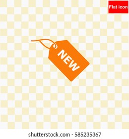 NEW tag  icon Vector design.
