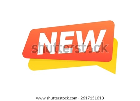 NEW Tag Label Banner Vector design	