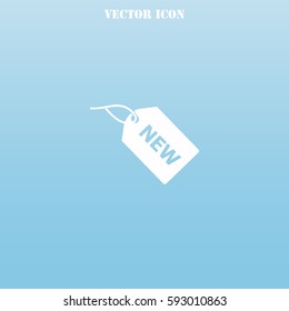 NEW tag vector  icon.