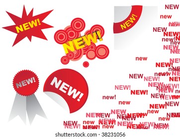 new tags lables set