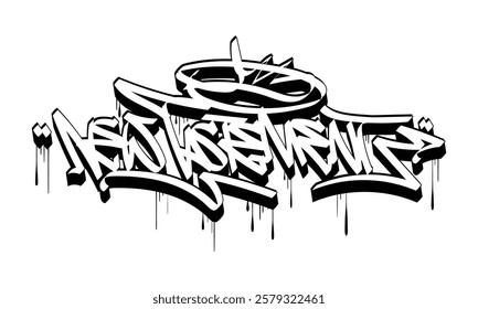 NEW TASTEMENT graffiti tag style design
