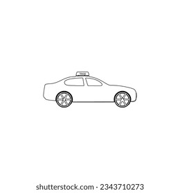 neues Taxi-Vektorsymbol