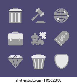 New technologies. Finance and banking icon set.