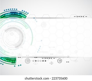 New technology business background