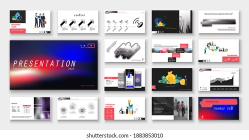 New technology. Business presentation, infographic design template with multicolored elements, black background. Teamwork A team of people creates a business.Financial work.Use of flyer, SEO marketing