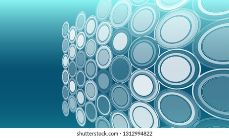 New technology infographics background