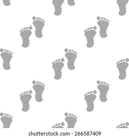 New Tracks white and black seamless pattern for web design. Vector symbol
