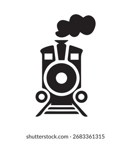 Un nuevo Arte vectorial Train Black 