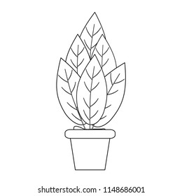 New tree Tree line Pot Pots Simple design for your work, both print and web.