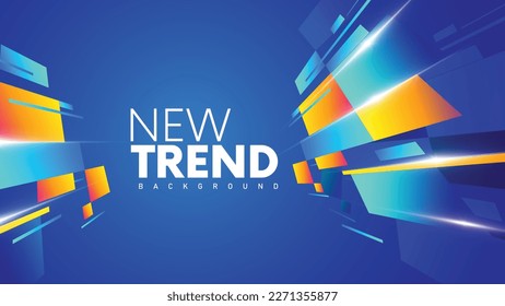 New Trend Modern Abstract Template Design. Geometrical Minimal Shape Elements. Innovative Layouts and Creative Illustrations. Minimalist Artwork and Geometric Shapes. Creative Cover Advertise Design.  - Shutterstock ID 2271355877