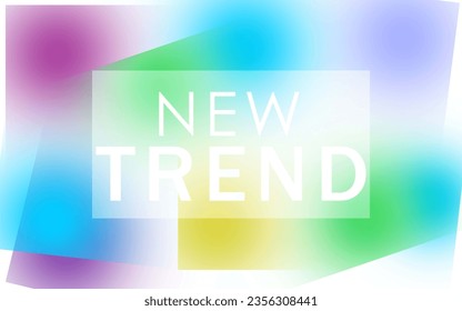 Nuevo diseño de plantilla de resumen moderno de tendencia. Elementos de forma geométrica mínima. Diseños innovadores e ilustraciones creativas.