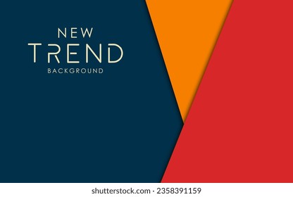 New Trend Modern Abstract Template Design. Geometrical Minimal Shape Elements. Innovative Layouts and Creative Illustrations. Minimalist Artwork and Geometric Shapes. Creative Cover Advertise Design.