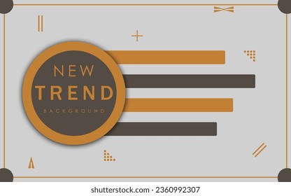 New Trend Modern Abstract Template Design. Geometrical Minimal Shape Elements. Innovative Layouts and Creative Illustrations. Minimalist Artwork and Geometric Shapes. Creative Cover Advertise Design.