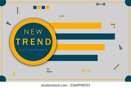 New Trend Modern Abstract Template Design. Geometrical Minimal Shape Elements. Innovative Layouts and Creative Illustrations. Minimalist Artwork and Geometric Shapes. Creative Cover Advertise Design.