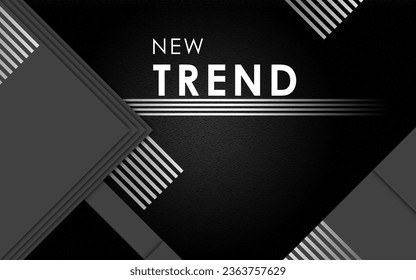 New Trend Modern Abstract Template Design. Geometrical Minimal Shape Elements. Innovative Layouts and Creative Illustrations. Minimalist Artwork and Geometric Shapes. Creative Cover Advertise Design.