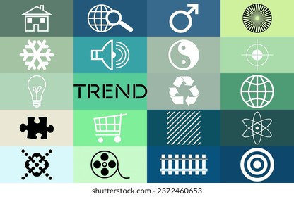 New Trend Modern Abstract Template Design. Geometrical Minimal Shape Elements. Innovative Layouts and Creative Illustrations. Minimalist Artwork and Geometric Shapes. Creative Cover Advertise Design.