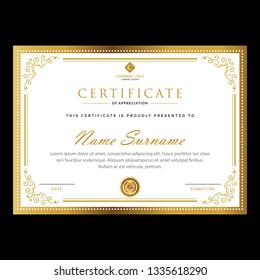New Trendy Certificate