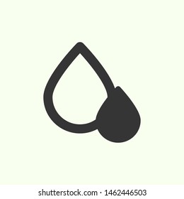 New trendy drop vector icon. Water, oil, blood, drop icon.