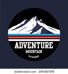 New T-Shirt Design, Mountain Themed