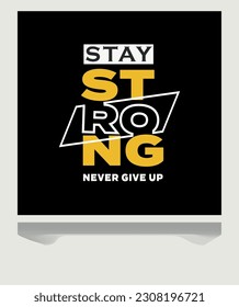 New T-Shirt Design Template Typography