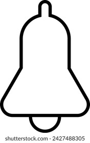 New type of bell icon design for personal and commercial use 
