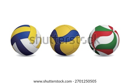 New Type of Volleyball: Three Designs