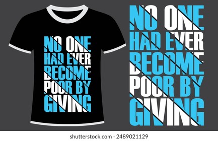 NEW TYPOGRAPHY T SHIRT DEISGN