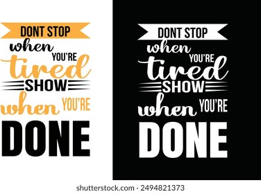 new typography T shirt designs