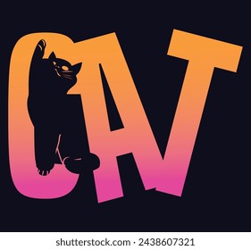 New Typography Tshirt Design, Cat Tshirt Design, Stylish Tshirt Design,