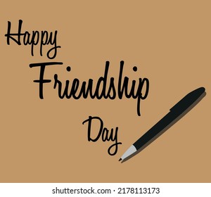 New Typography Tshirt Design, Happy Friendship Day tshirt Design,
