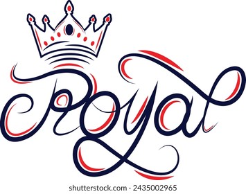 New Typography Tshirt Design, Royal Typography Tshirt Design, Fashionable Tshirt,