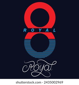 New Typography Tshirt Design, Royal Typography Tshirt Design, Fashionable Tshirt,