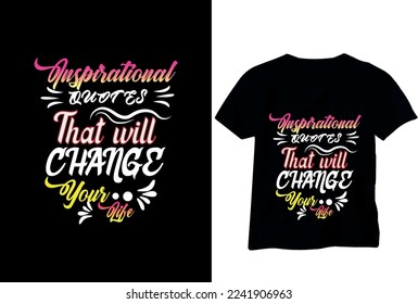new typography t-shirt design template