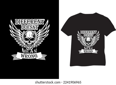 nueva plantilla de diseño de camisetas de tipografía