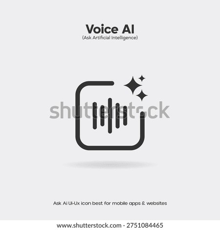 New ui ux voice Ai call to action button best for app, applications and websites. Ask Ai icon. Call to action button. Generative Ai Icons. CTA. Ask Ai call to action button CTA. eps-003